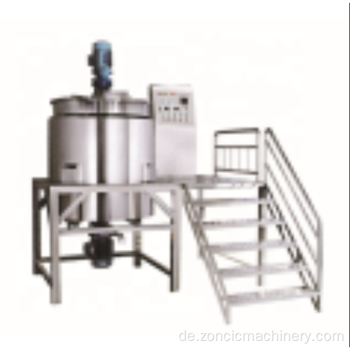 Flüssigseife Shampoo Mixer Produktionslinie Mischrührer Mischtanks 2000L Flüssigkeit Waschen Homogenisator Mixer